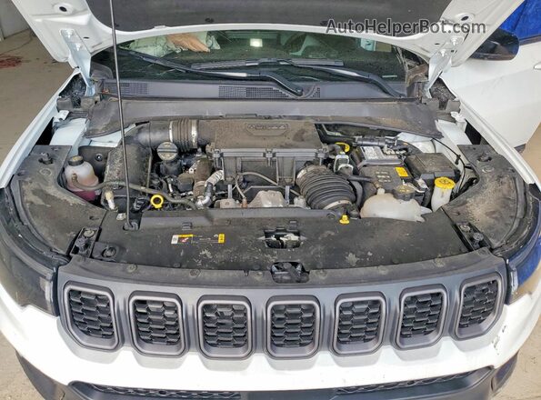 3C4NJDDN5ST564524 2025 JEEP COMPASS White Engine compartment view