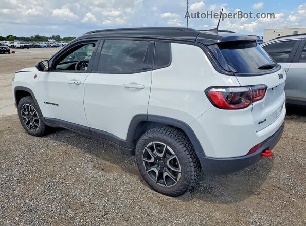 3C4NJDDN7ST564492 2025 JEEP COMPASS White Rear left