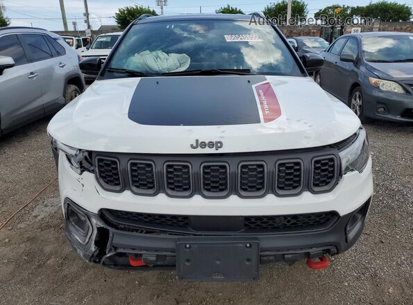 3C4NJDDN7ST564492 2025 JEEP COMPASS White 360 interior view