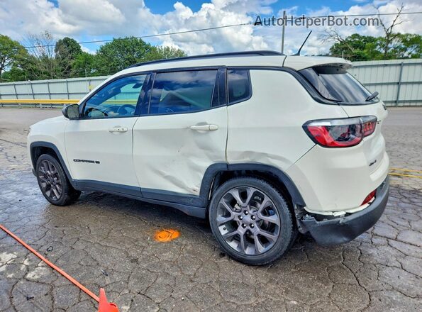 3C4NJDEB8MT596309 2021 JEEP COMPASS White Trasero izquierdo