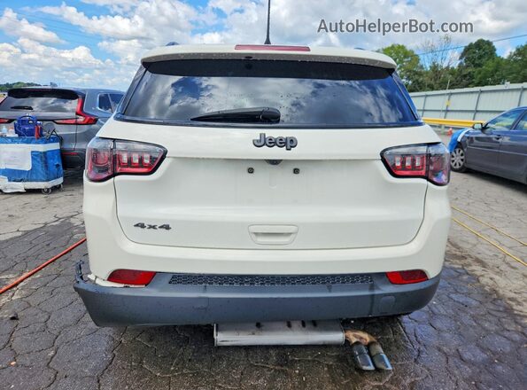 3C4NJDEB8MT596309 2021 JEEP COMPASS White Vista trasera