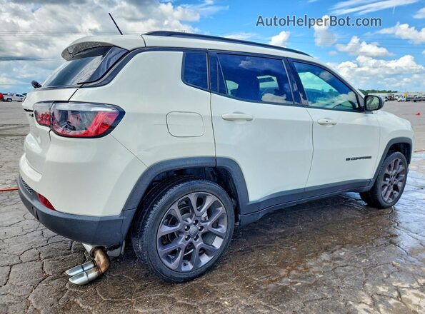 3C4NJDEB8MT596309 2021 JEEP COMPASS White Trasero derecho