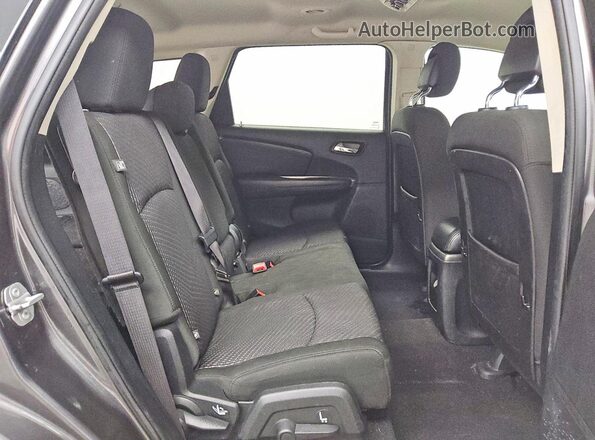 3C4PDCAB0LT258093 2020 DODGE JOURNEY Gray Вид задньої частини салону