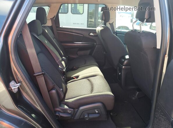 3C4PDCAB1HT564064 2017 DODGE JOURNEY Gray უკანა სავარძლების ხედი