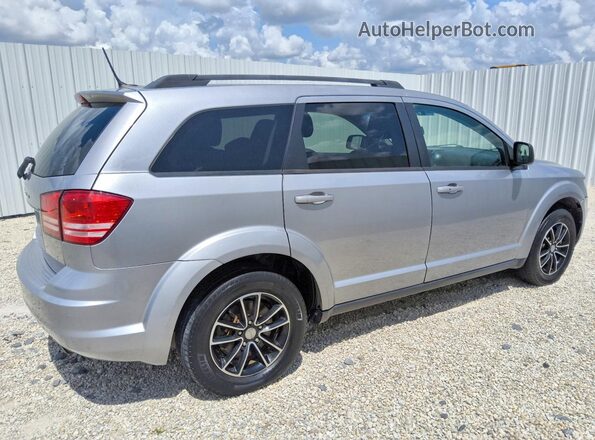 3C4PDCAB1HT587313 2017 DODGE JOURNEY Silver Задня права чверть