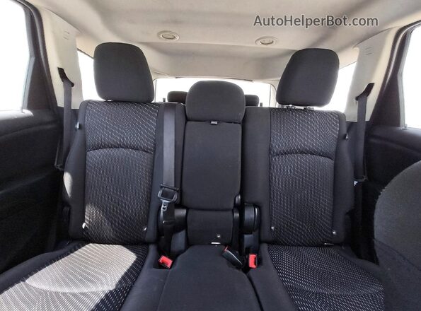 3C4PDCAB1HT587313 2017 DODGE JOURNEY Silver Вид задніх сидінь