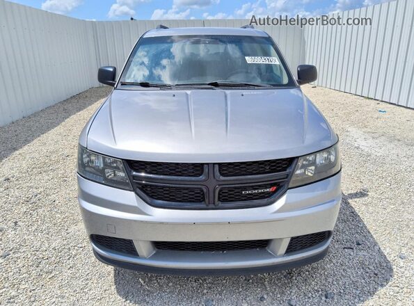 3C4PDCAB1HT587313 2017 DODGE JOURNEY Silver Вид спереду
