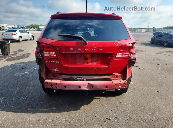 3C4PDCAB2JT444991 2018 DODGE JOURNEY Red Widok z tyłu