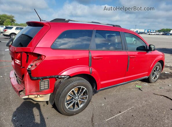 3C4PDCAB2JT444991 2018 DODGE JOURNEY Red Tył prawy