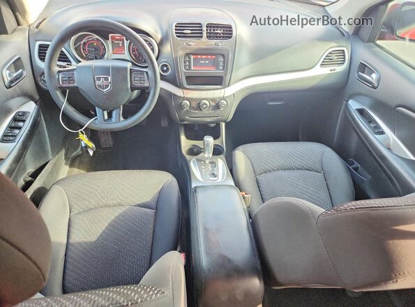 3C4PDCAB2JT444991 2018 DODGE JOURNEY Red Widok deski rozdzielczej