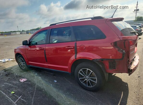 3C4PDCAB2JT444991 2018 DODGE JOURNEY Red Tył lewy