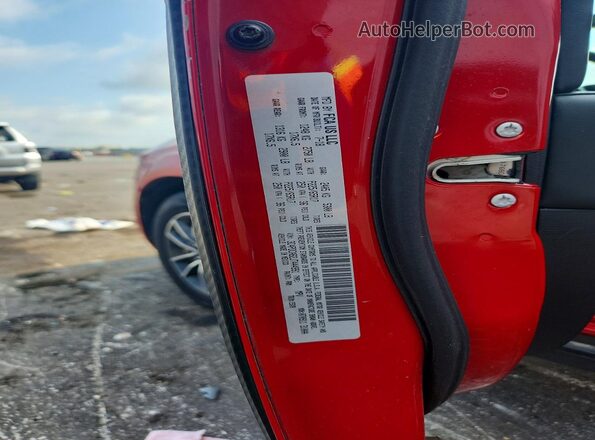 3C4PDCAB2JT444991 2018 DODGE JOURNEY Red Widok wnętrza 360 stopni