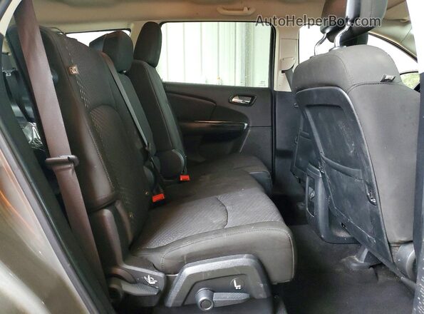 3C4PDCAB2LT250903 2020 DODGE JOURNEY Gray Вид задньої частини салону