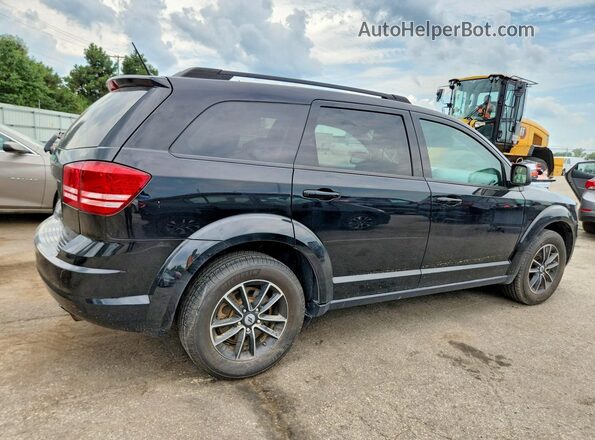 3C4PDCAB3JT275161 2018 DODGE JOURNEY Black Tył prawy