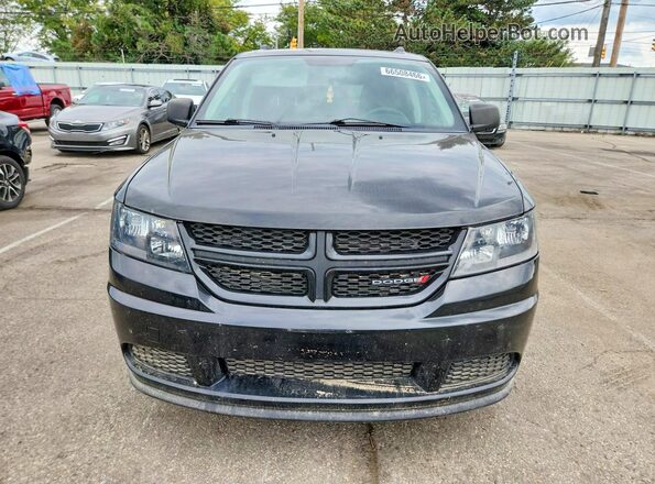 3C4PDCAB3JT275161 2018 DODGE JOURNEY Black Widok z przodu