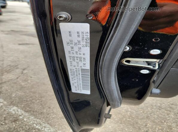 3C4PDCAB3JT275161 2018 DODGE JOURNEY Black Widok naklejki z numerem VIN