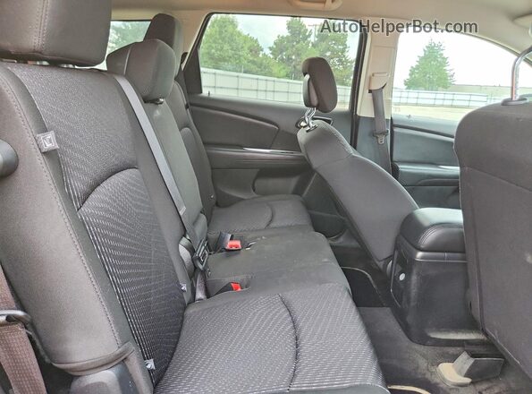 3C4PDCAB3JT275161 2018 DODGE JOURNEY Black Widok wnętrza z tyłu