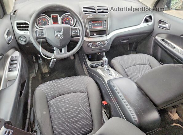 3C4PDCAB3JT275161 2018 DODGE JOURNEY Black Widok deski rozdzielczej