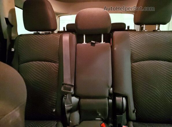 3C4PDCAB3KT751359 2019 DODGE JOURNEY Black უკანა სავარძლების ხედი