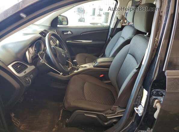 3C4PDCAB3KT751359 2019 DODGE JOURNEY Black წინა სალონის ხედი