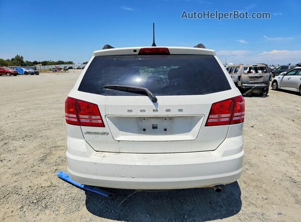 3C4PDCAB4HT568478 2017 DODGE JOURNEY White უკანა ხედი