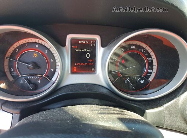 3C4PDCAB4LT214114 2020 DODGE JOURNEY Silver Widok zestawu wskaźników