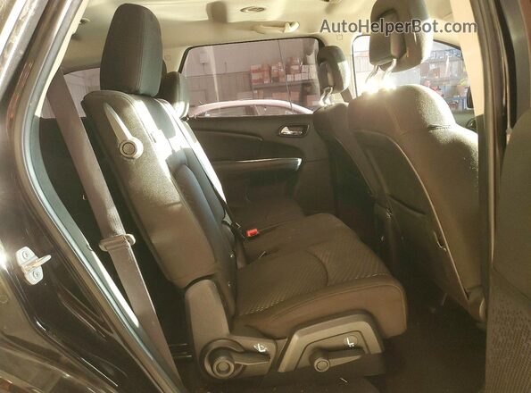 3C4PDCAB4LT238123 2020 DODGE JOURNEY Black Rear seats view
