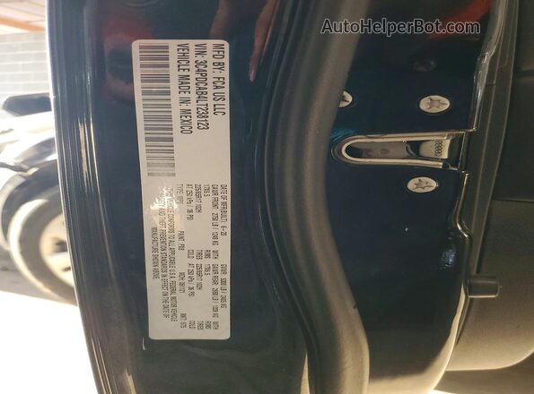 3C4PDCAB4LT238123 2020 DODGE JOURNEY Black Engine compartment view