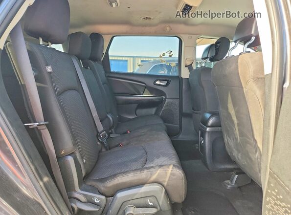 3C4PDCAB5HT553018 2017 DODGE JOURNEY Charcoal Вид задньої частини салону