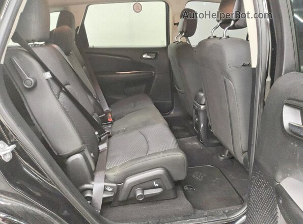 3C4PDCAB5JT508439 2018 DODGE JOURNEY Black Widok wnętrza z tyłu