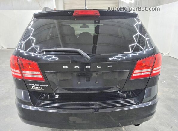 3C4PDCAB5JT508439 2018 DODGE JOURNEY Black Widok z tyłu
