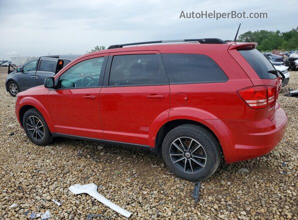 3C4PDCAB5JT532515 2018 DODGE JOURNEY Red Հետևի ձախ