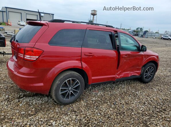 3C4PDCAB5JT532515 2018 DODGE JOURNEY Red Հետևի աջ