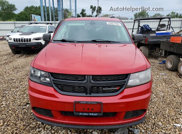 3C4PDCAB5JT532515 2018 DODGE JOURNEY Red Դիմացի տեսք