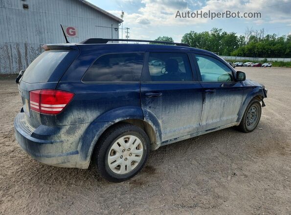 3C4PDCAB5KT853245 2019 DODGE JOURNEY Blue Trasero derecho