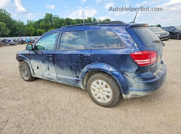 3C4PDCAB5KT853245 2019 DODGE JOURNEY Blue Trasero izquierdo