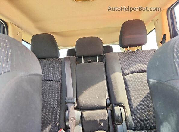 3C4PDCAB5KT853245 2019 DODGE JOURNEY Blue Vista de los asientos traseros