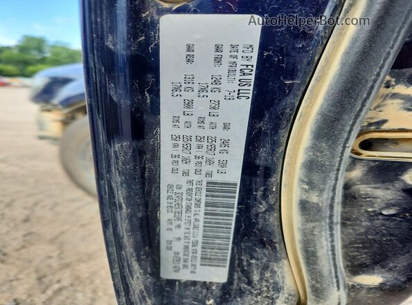3C4PDCAB5KT853245 2019 DODGE JOURNEY Blue Vista de la etiqueta del VIN