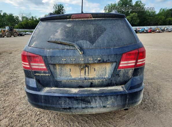 3C4PDCAB5KT853245 2019 DODGE JOURNEY Blue Vista trasera