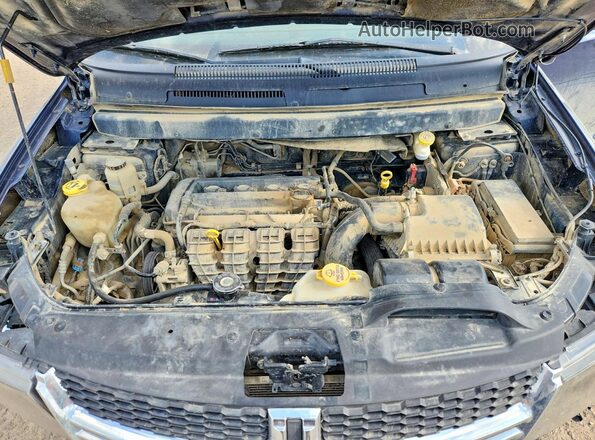 3C4PDCAB5KT853245 2019 DODGE JOURNEY Blue Vista del compartimento del motor