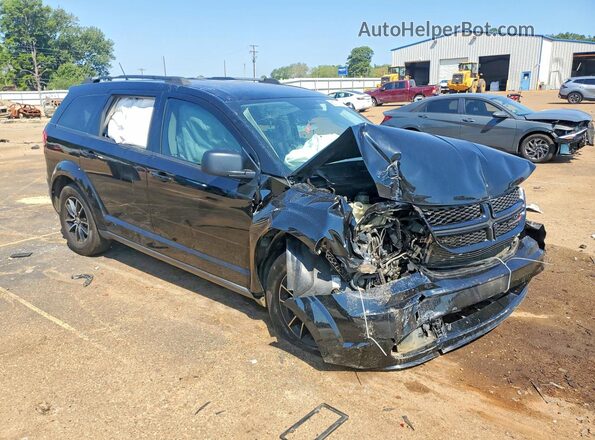 3C4PDCAB6JT344537 2018 DODGE JOURNEY Черный Передняя правая четверть