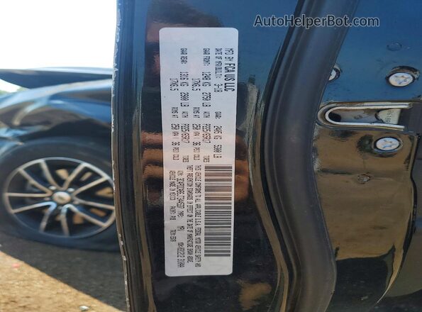 3C4PDCAB6JT344537 2018 DODGE JOURNEY Черный Вид наклейки с VIN-кодом