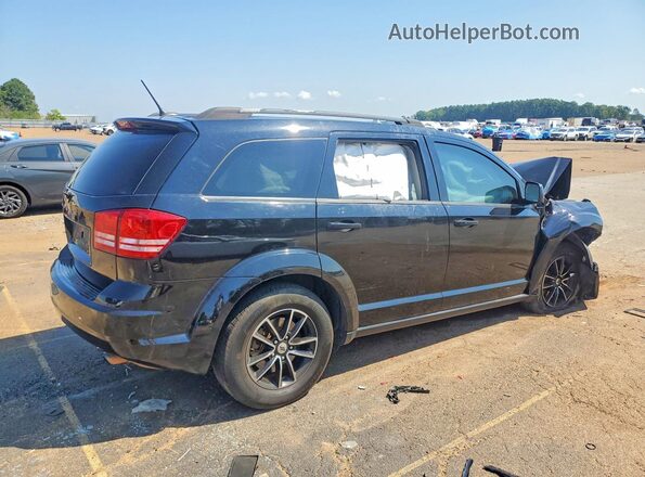 3C4PDCAB6JT344537 2018 DODGE JOURNEY Черный Задняя правая четверть