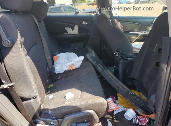 3C4PDCAB6JT344537 2018 DODGE JOURNEY Черный Вид задней части салона