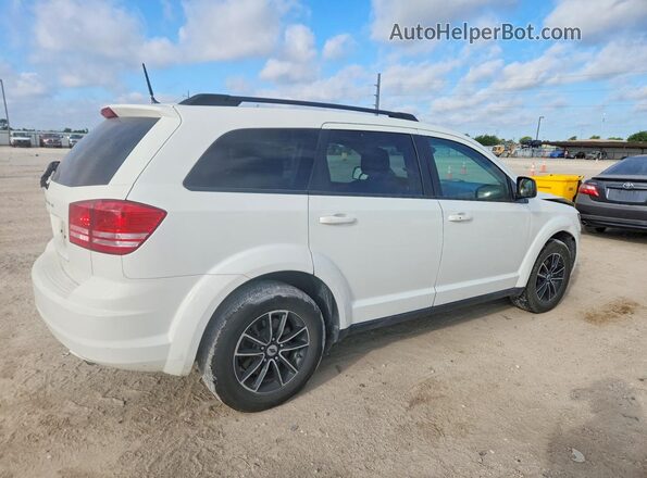 3C4PDCAB6JT474835 2018 DODGE JOURNEY White Задня права чверть