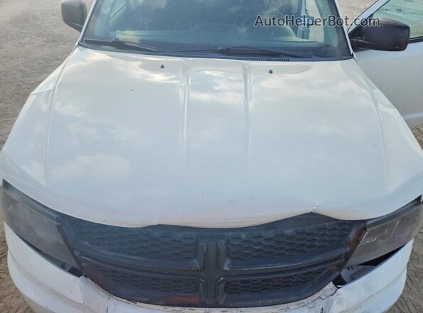 3C4PDCAB6JT474835 2018 DODGE JOURNEY White Вид підкапотного простору