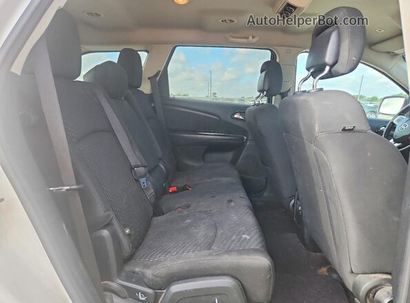3C4PDCAB6JT474835 2018 DODGE JOURNEY White Вид задньої частини салону