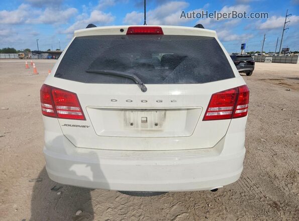 3C4PDCAB6JT474835 2018 DODGE JOURNEY White Вид ззаду