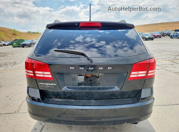 3C4PDCAB6JT520213 2018 DODGE JOURNEY Black უკანა ხედი