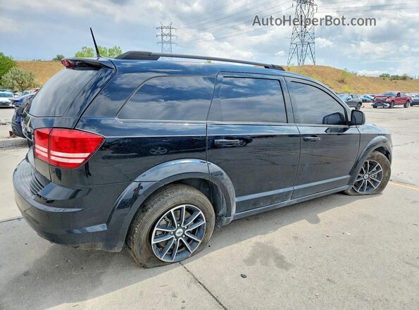 3C4PDCAB6JT520213 2018 DODGE JOURNEY Black უკანა მარჯვენა